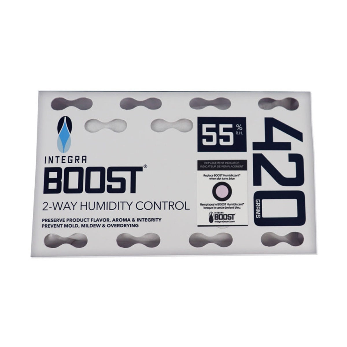 Sachet de controle de l'humidité Integra Boost 420 grammes - 55%