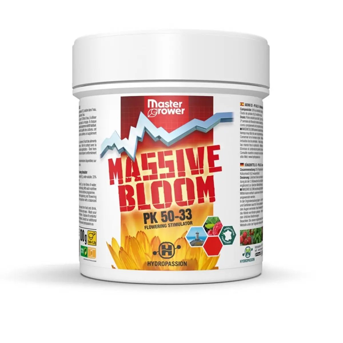 Le stimulateur de floraison Master Grower Massive Bloom 500 grammes