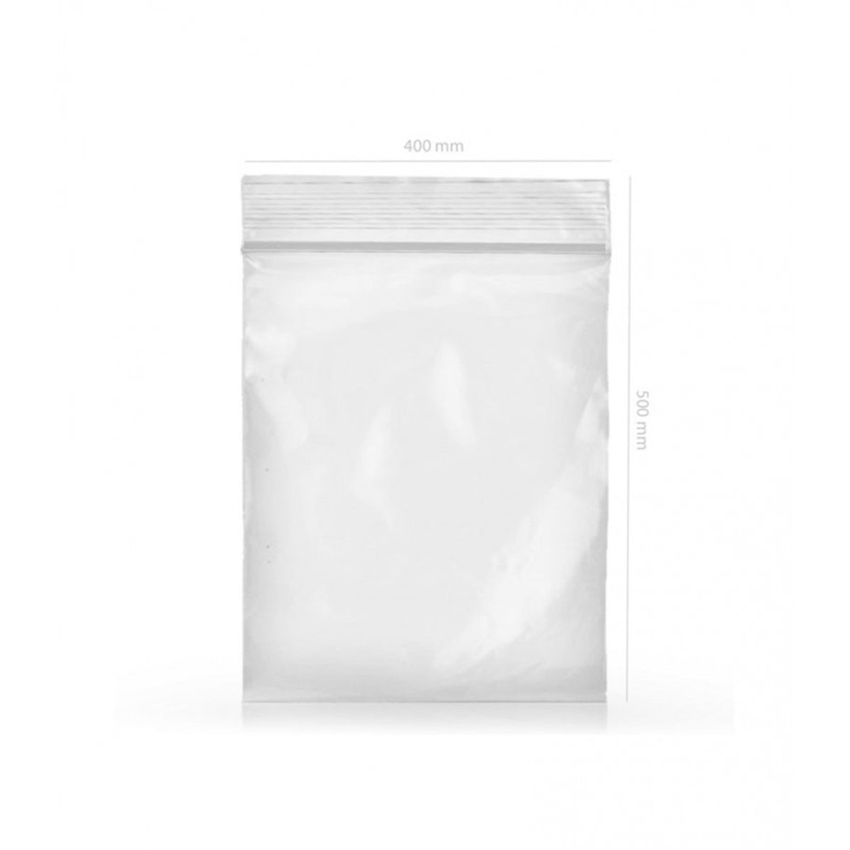 Zip Bag transparent - 40x50cm