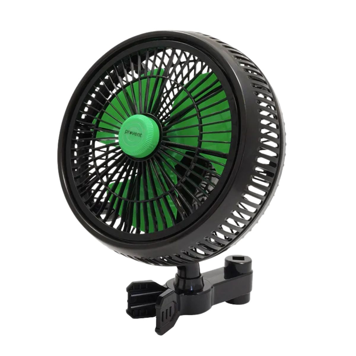 Ventilateur oscillant à pince et clip Provent de 25cm et 20w, idéal pour la culture indoor