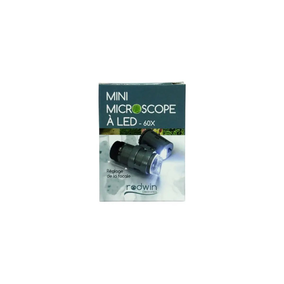 Microscope De Poche 60 -100 X Led - Rodwin Electro